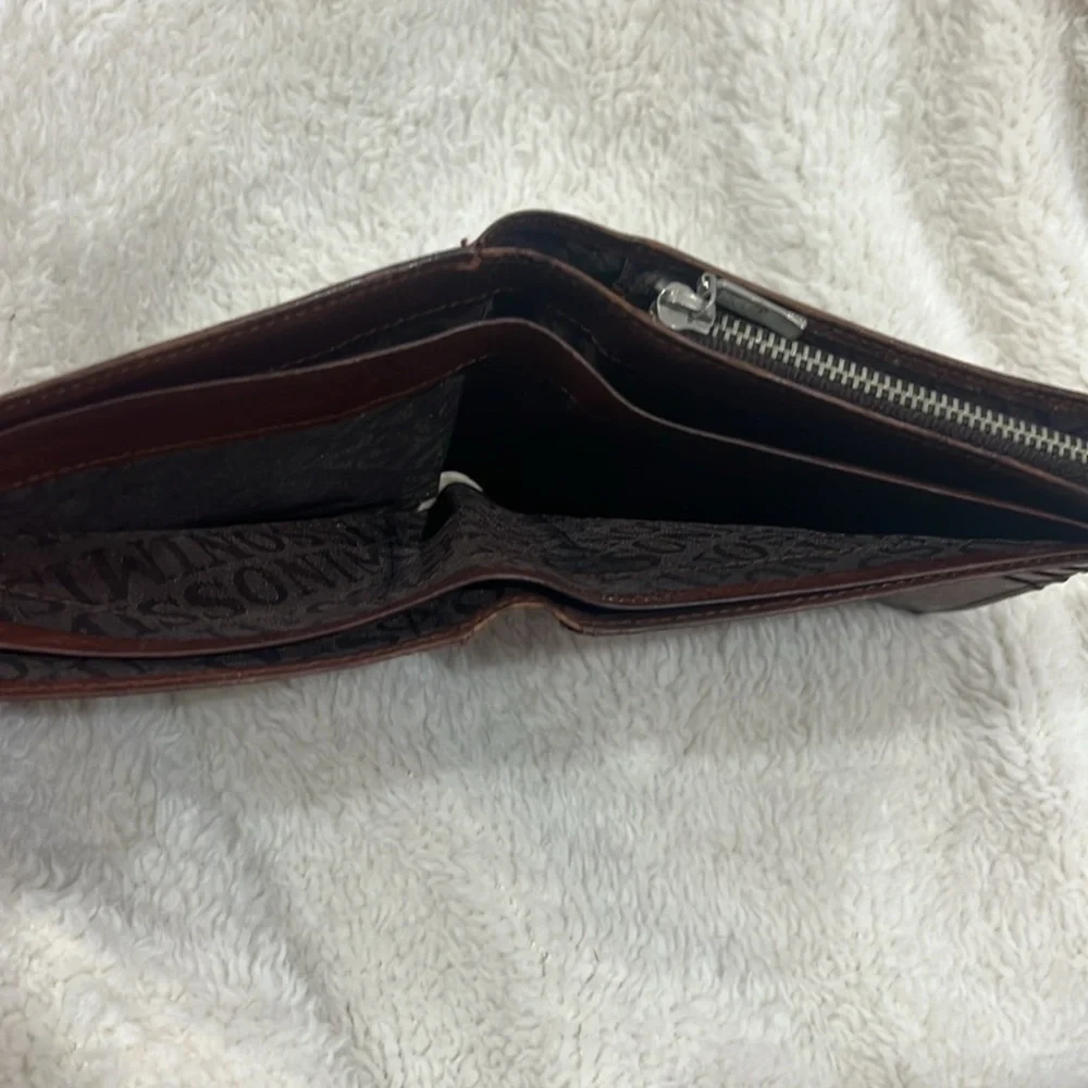 Mens Brown Leather Wallet
